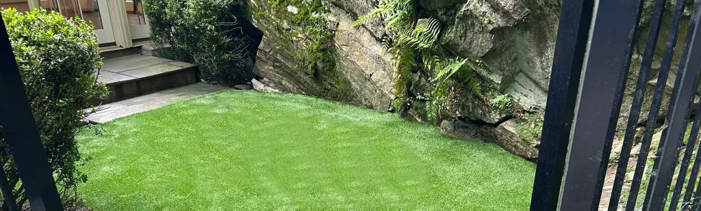 Landscape installed by Total Turf Landscaping