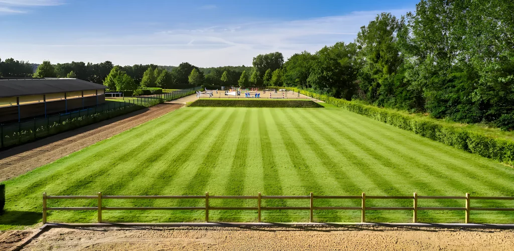 Horse farm landscaping from Total Turf