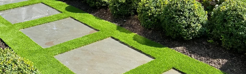 Artificial grass lawn installed by Total Turf