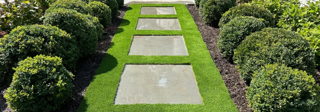 Landscape installed by Total Turf Landscaping