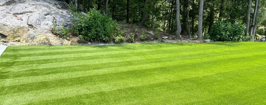 Landscape installed by Total Turf Landscaping